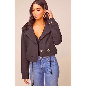 ASTR THE LABEL  En Route Buttoned Jacket